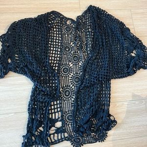 Boho swim cover up